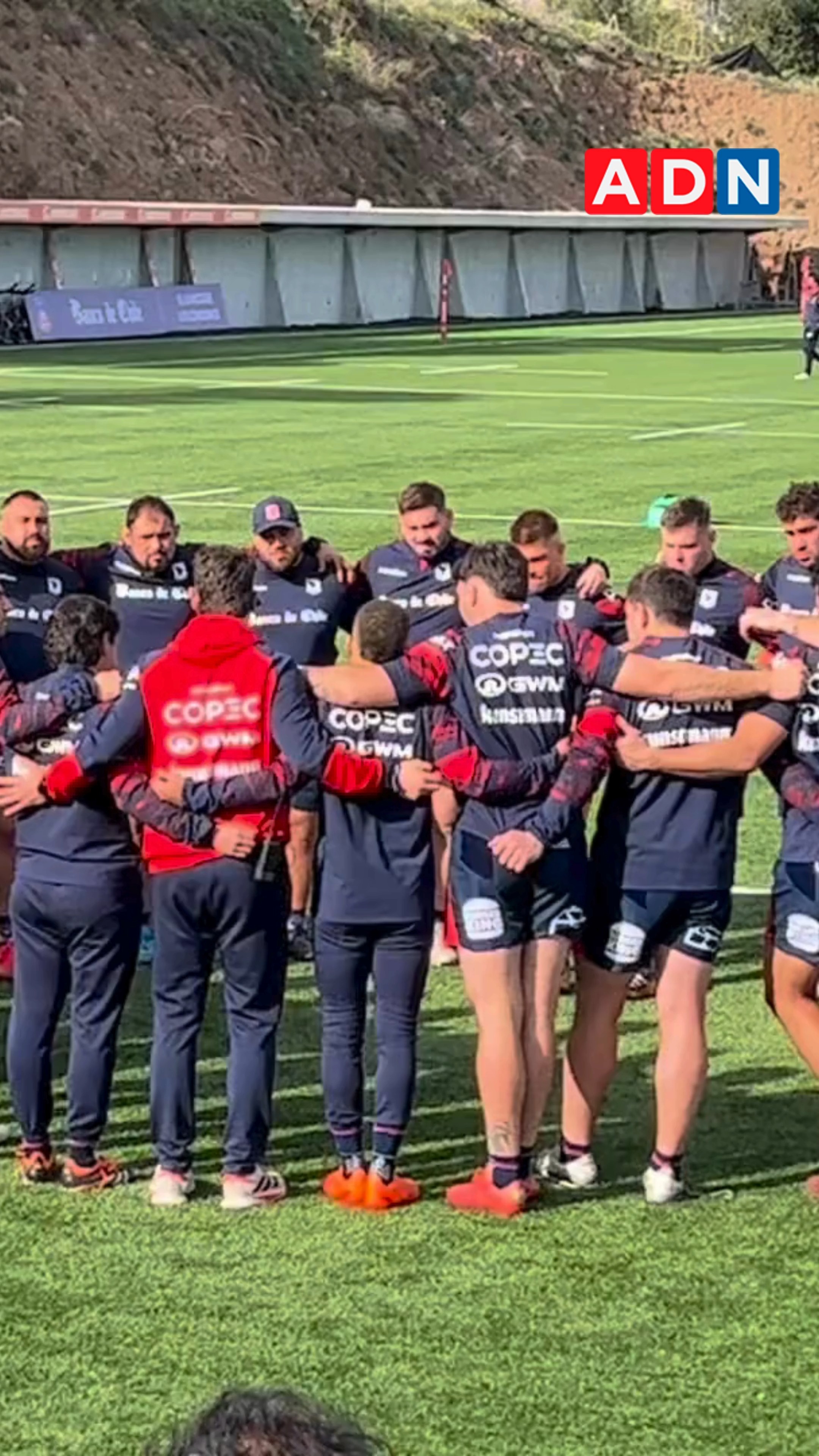 La selección chilena de rugby desarrolló su última práctica previo al juego con Brasil