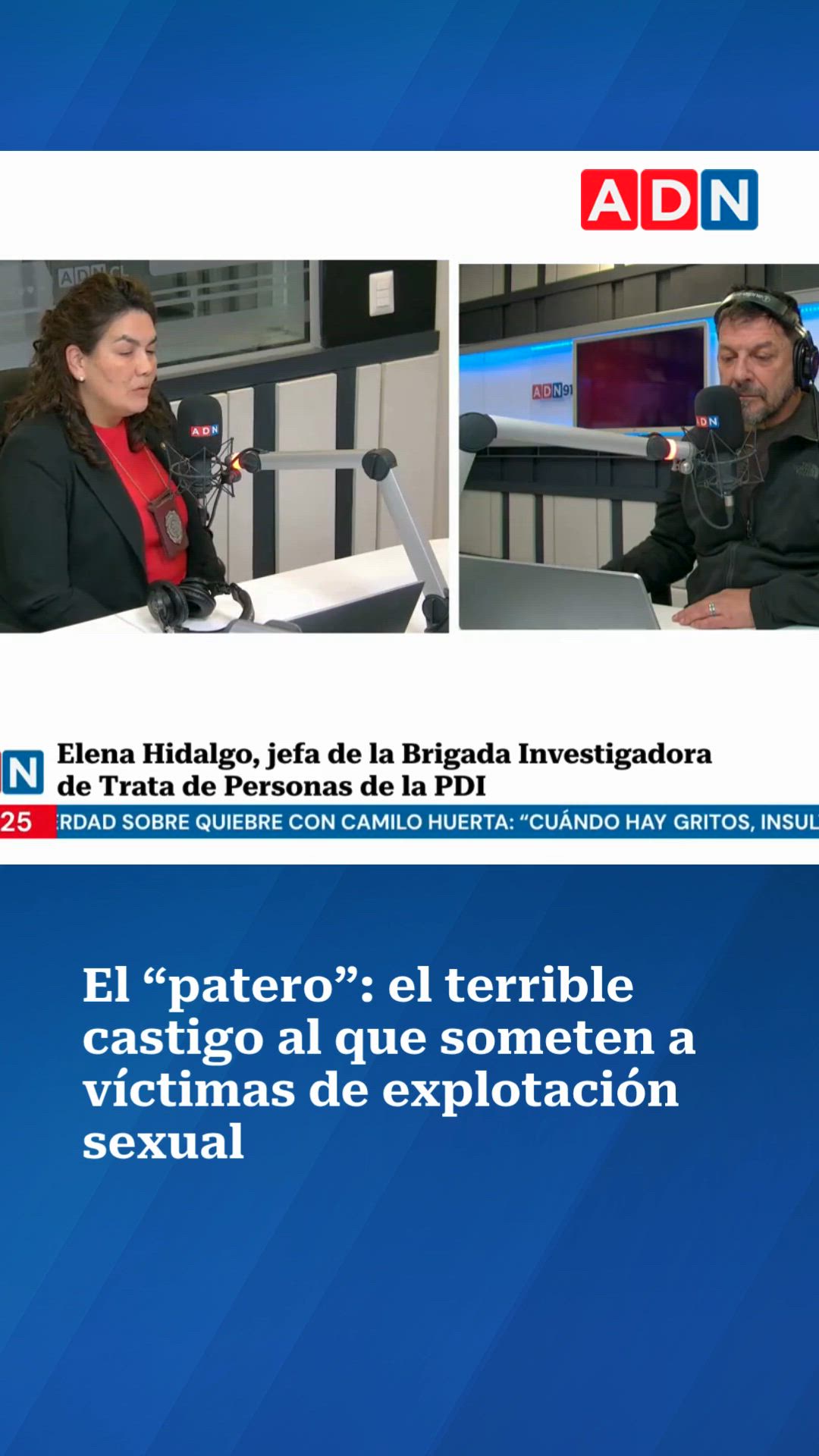El “patero”: el terrible castigo al que someten a víctimas de explotación sexual