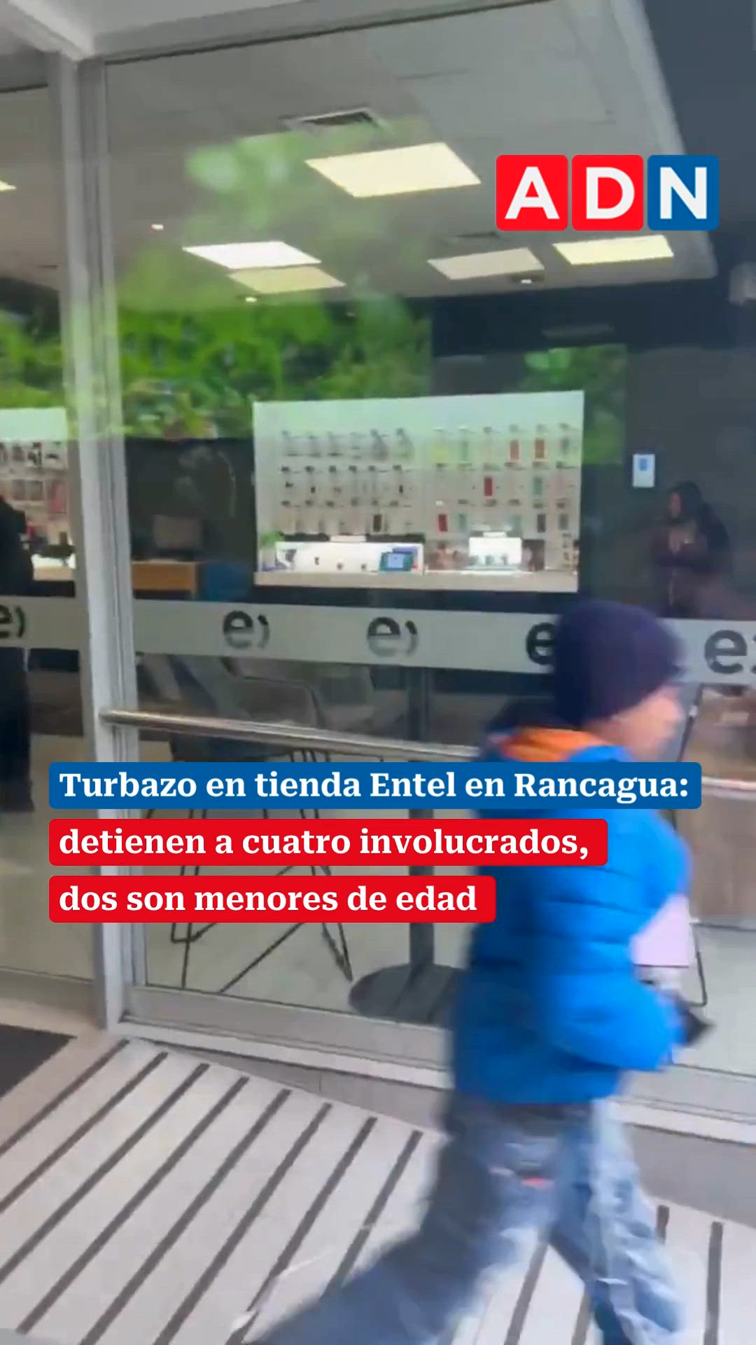 Turbazo en tienda Entel en Rancagua: detienen a cuatro involucrados, dos son menores de edad
